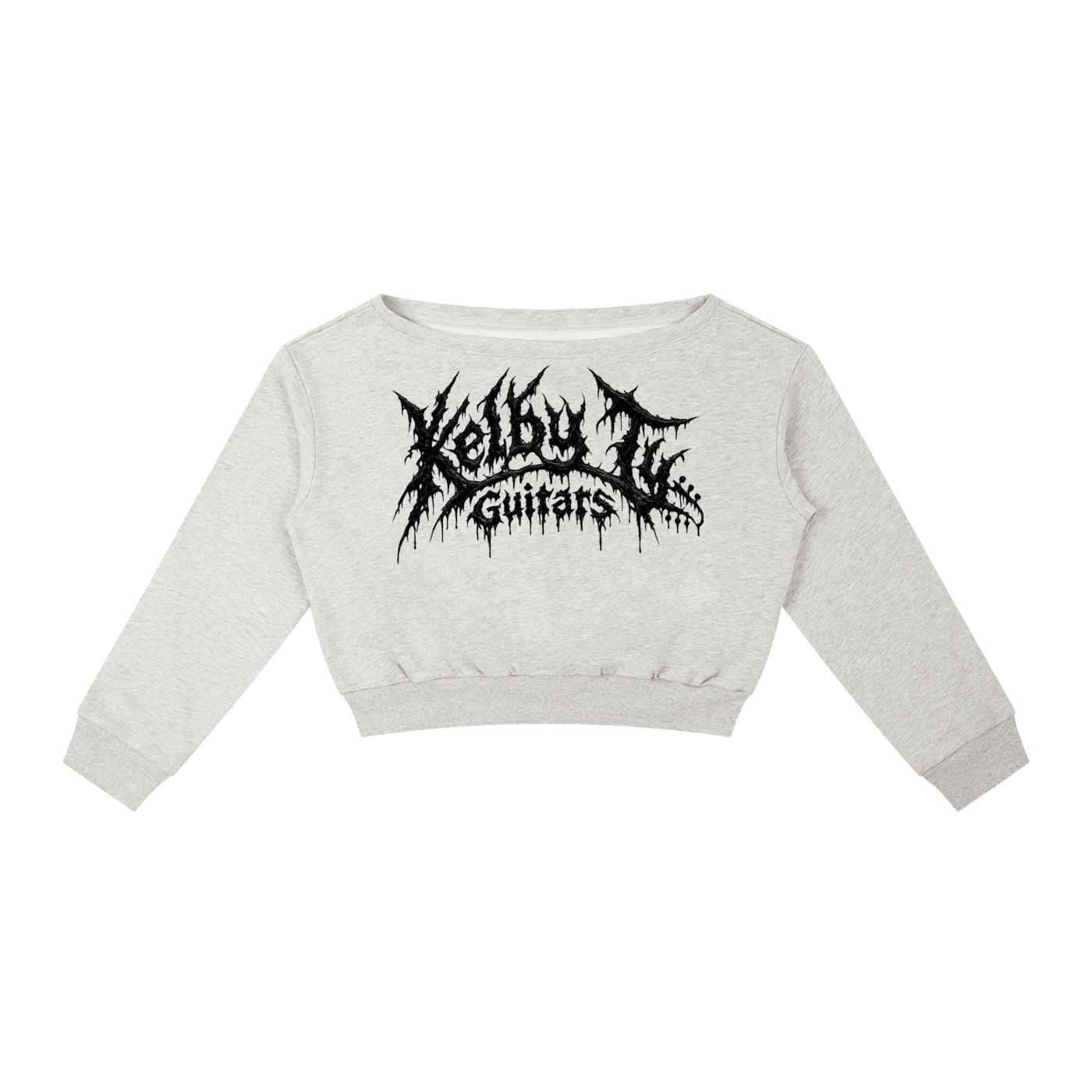 Logo Women's Off-Shoulder Sweatshirt