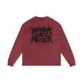 Premium Face Melter Acid Wash Long Sleeve