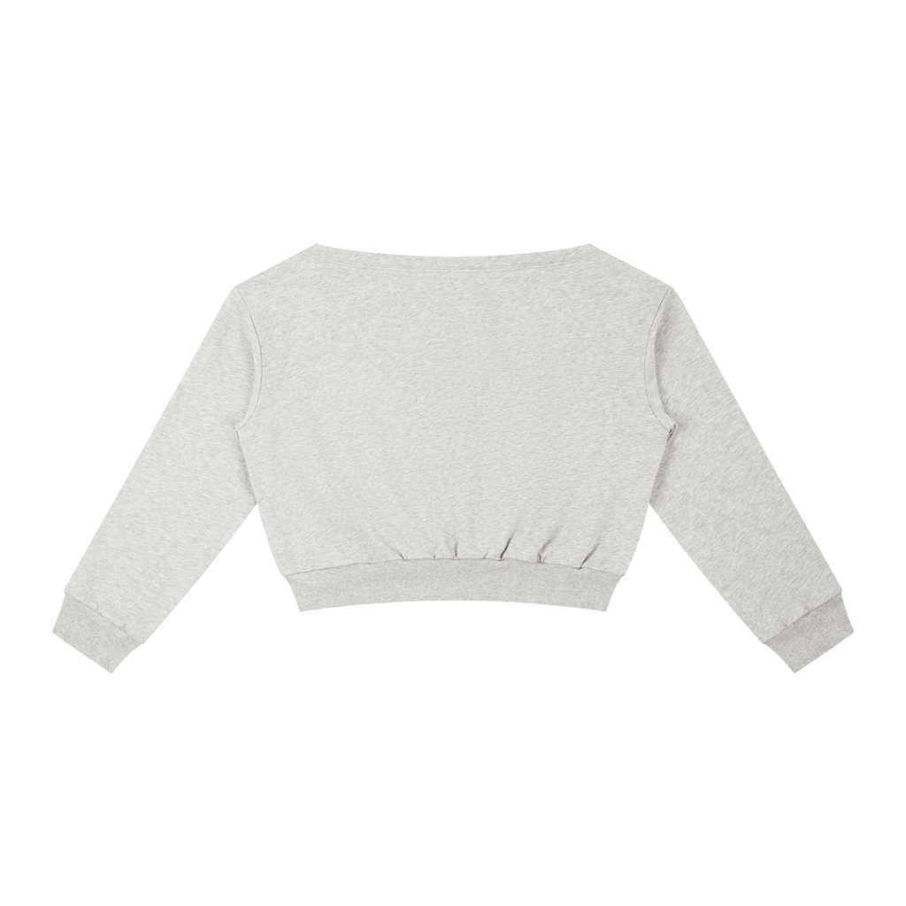 Logo Women's Off-Shoulder Sweatshirt