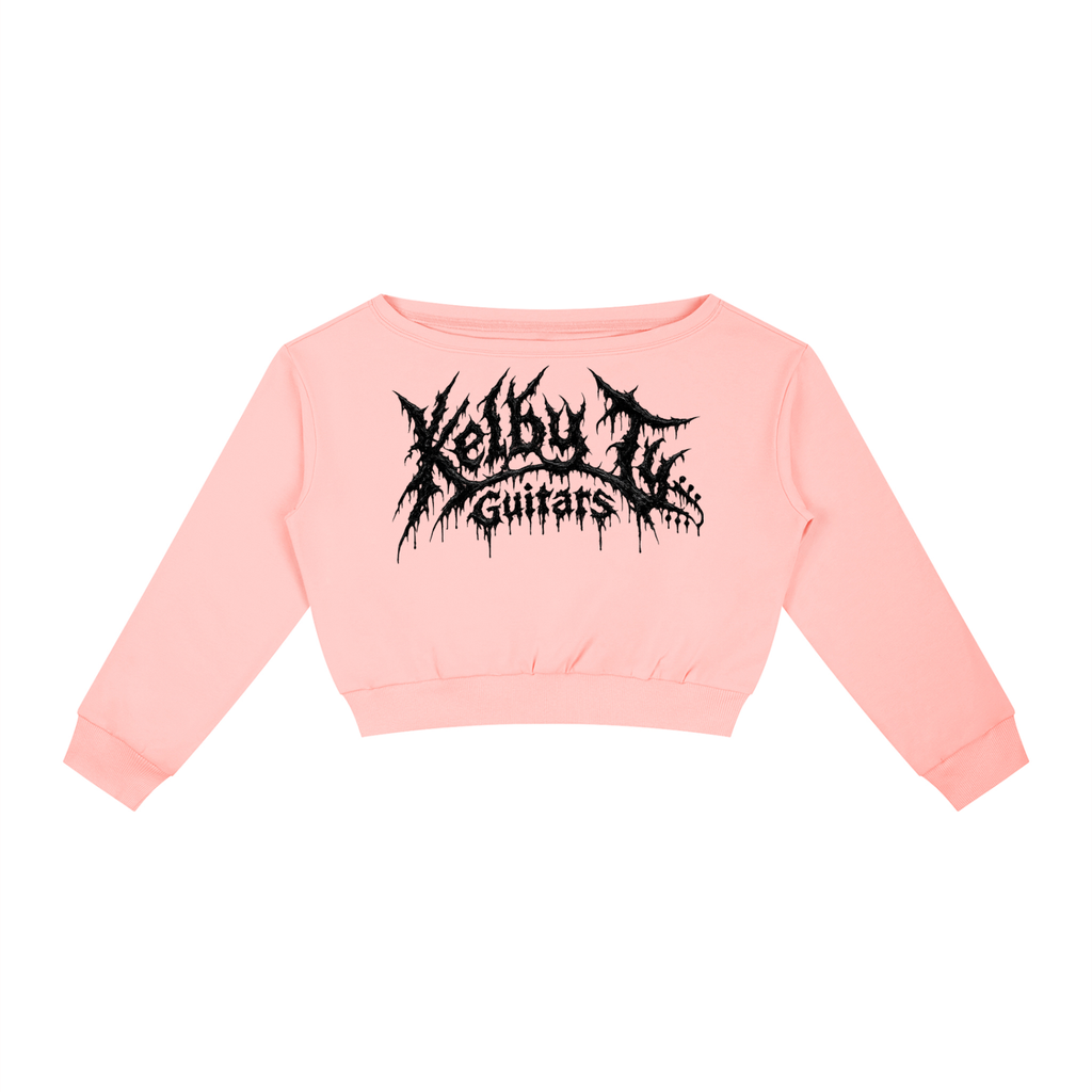 Logo Women's Off-Shoulder Sweatshirt