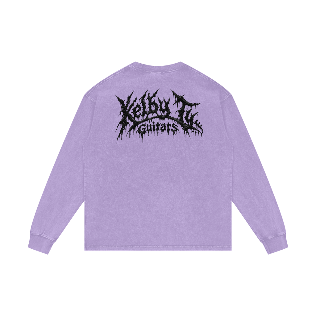 Premium Face Melter Acid Wash Long Sleeve